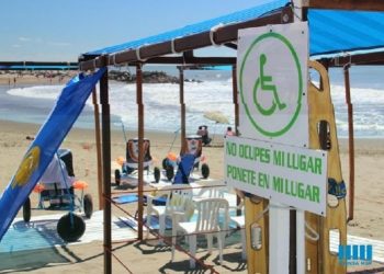 Adecuarán en los próximos días el acceso a la playa de discapacidad