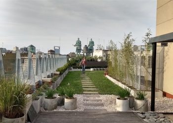 Terrazas verdes, una tendencia que crece en la Ciudad