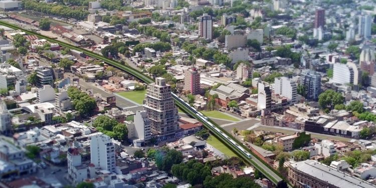 Cómo es el plan del Viaducto del tren San Martín: qué barreras se eliminan y qué calles tendrán pasos a nivel