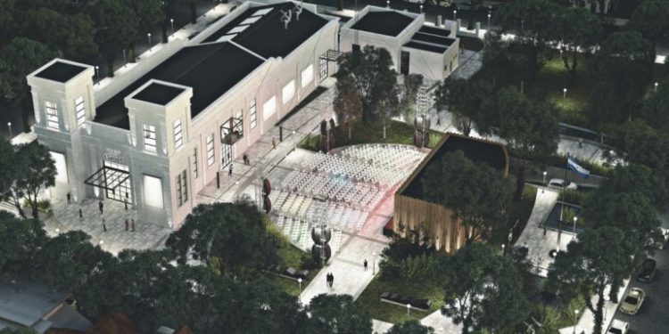 Así quedaría la Plaza del Agua