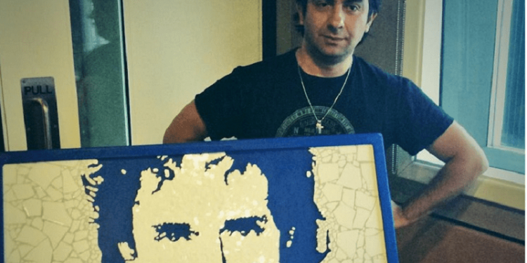 Mural de homenaje a Gustavo Cerati – Entrevista a Osky Di Biase