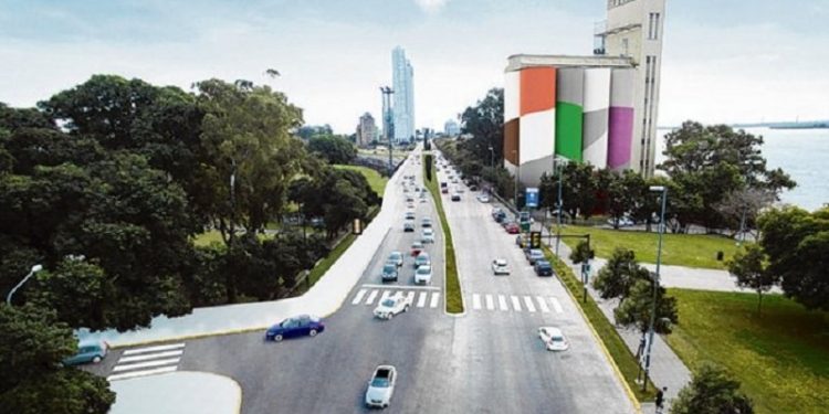 La doble traza de avenida de la Costa, lista para febrero