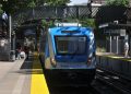 Después de la construcción del viaducto, electrificarán el tren San Martín