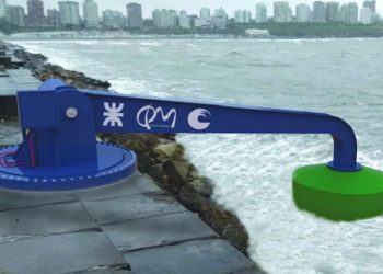 El plan de una empresa marplatense para generar energía undimotriz