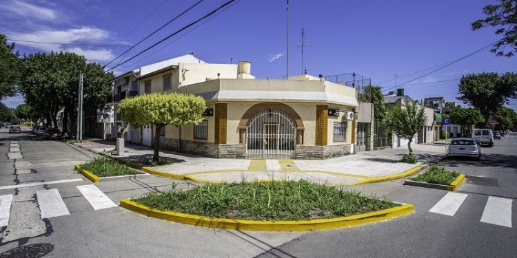 Finalizó la obra de la primera “Zona 30” de la Ciudad en Villa Real