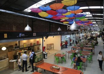 Renovaron el Mercado de San Nicolás: ahora tiene una estética moderna y locales gastronómicos de moda