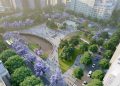 Plaza Houssay reabre en junio: tendrá cines y locales gastronómicos