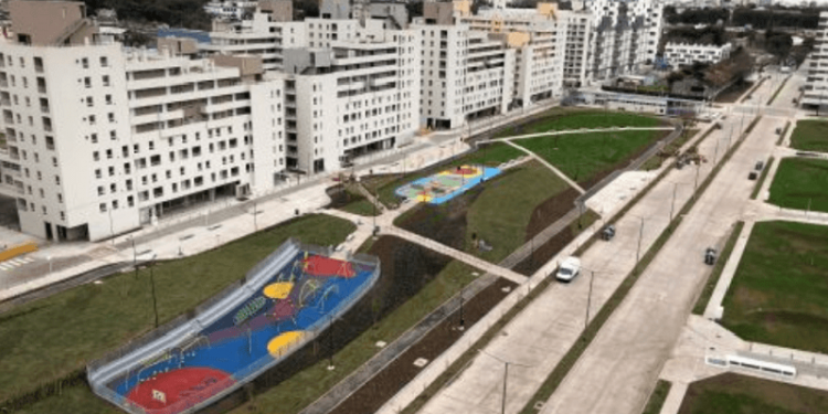 Nuevo espacio verde en Parque Patricios