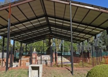 Piden que se retomen los trabajos de restauración de la fuente de los españoles