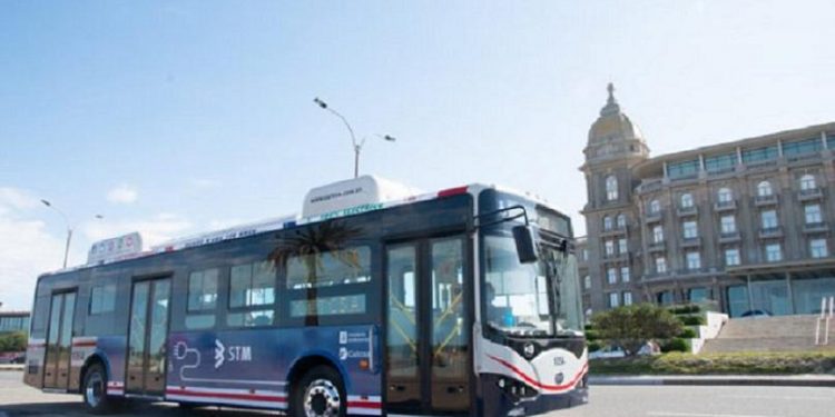 Flota de ómnibus eléctricos comenzará a circular por Montevideo la próxima semana