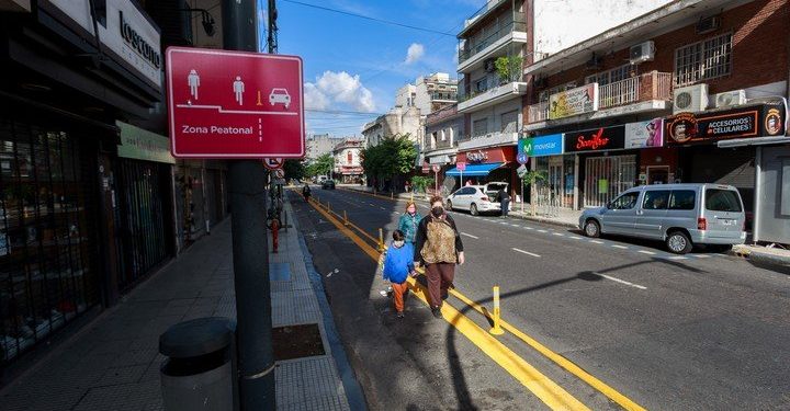 Con 100 mil m2 de intervenciones en calles y veredas, la Ciudad se adapta para el regreso progresivo de actividades