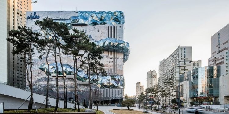 Estilo Minecraft: la última obra de Koolhaas en Corea del Sur