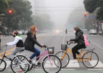 Cuarentena en Buenos Aires: crece el uso de la bicicleta y es récord en La Ciudad