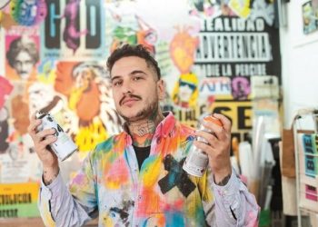 Tano Verón, la voz de las paredes