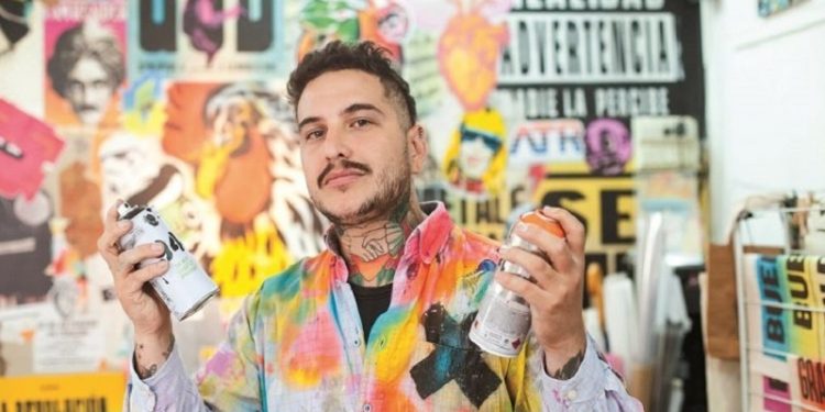 Tano Verón, la voz de las paredes