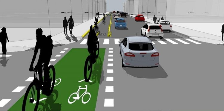 La municipalidad proyecta construir la primera red de ciclovías