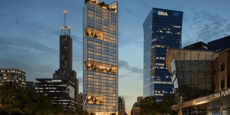 Pese a la crisis, el arquitecto Norman Foster arrancó la construcción de un mega edificio de oficinas