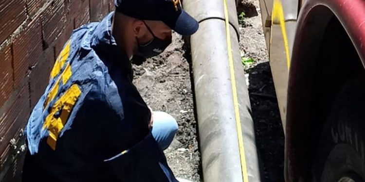 Mar del Plata. Hallan un cañón naval británico de mitad del siglo XIX