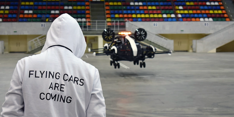 El futuro ya llegó: probaron un taxi aéreo en Moscú