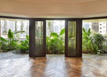 Son el alma de un imponente rascacielos y tienen forma de caracol