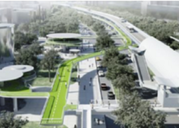 En China existe la ciclovía elevada más larga del mundo