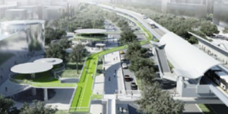 En China existe la ciclovía elevada más larga del mundo