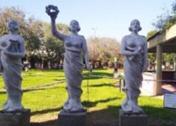Las tres ninfas de Saladillo volvieron a su barrio