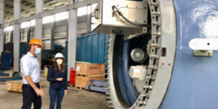 Una empresa marplatense ensambla el primer aerogenerador de la provincia