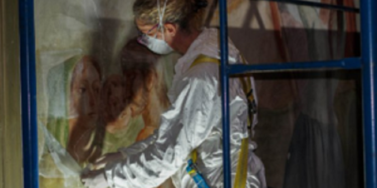 Restauran dos importantes murales de Juan Carlos Castagnino en Mar del Plata