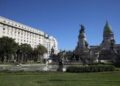 Así quedó la Plaza del Congreso después de la última renovación