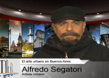 Mural de Barracas con récord Guinnes – Entrevista a Alfredo Segatori