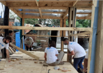 TECHO y Pensaer construyeron ocho viviendas progresivas en Rosario