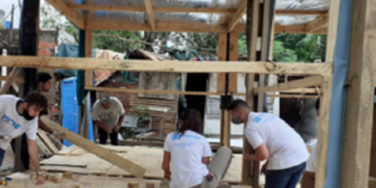 TECHO y Pensaer construyeron ocho viviendas progresivas en Rosario