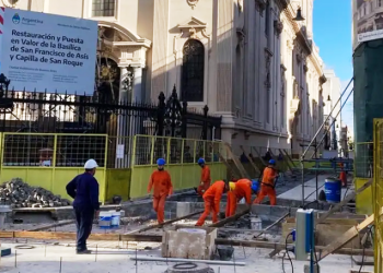 Reclamo por retiro de adoquines en el Casco Histórico