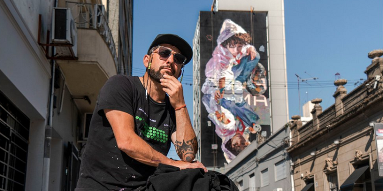 Mural de Martin Ron elegido como el mejor del mundo