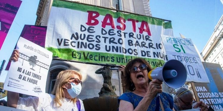 Acto en defensa del patrimonio de la Ciudad