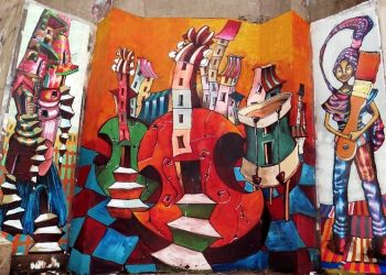 Las calles de Rosario se visten de arte de la mano del muralista Jorge Molina