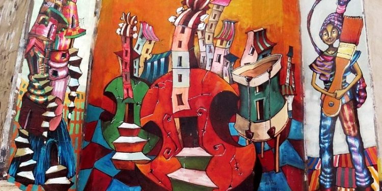 Las calles de Rosario se visten de arte de la mano del muralista Jorge Molina