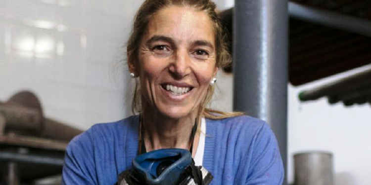 La funcionaria que restauró cien estatuas en menos de siete años