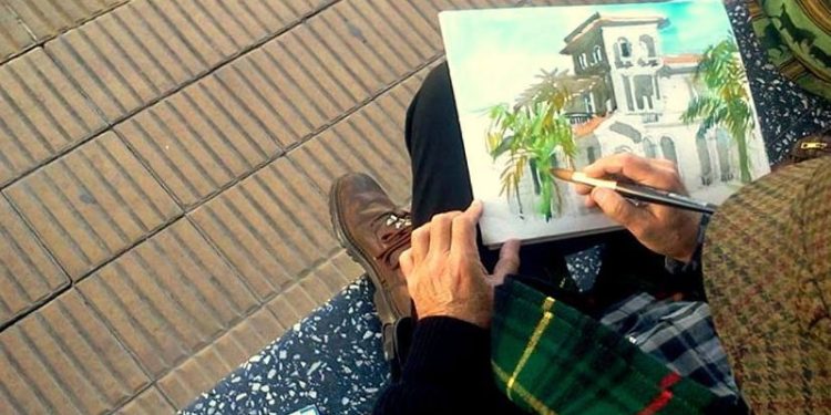 Croquiseros y sketchers en Rosario y Buenos Aires