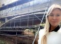 Magalí Marazzo destacó el avance de las obras en la Casa del Puente