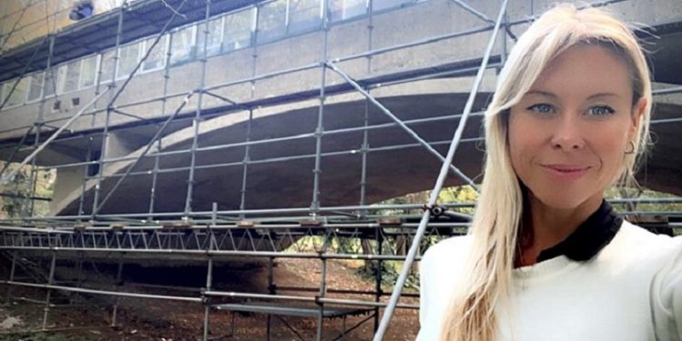 Magalí Marazzo destacó el avance de las obras en la Casa del Puente