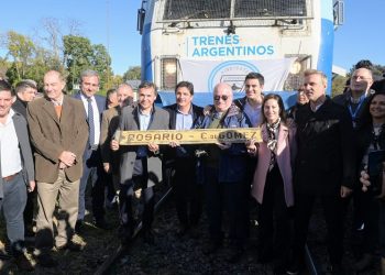 La vuelta del ferrocarril de cercanía en Rosario