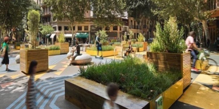 Comenzaron las obras para transformar en calle verde a Fernández de Enciso