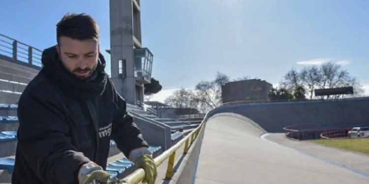 Realizan arreglos integrales en el Velódromo Municipal