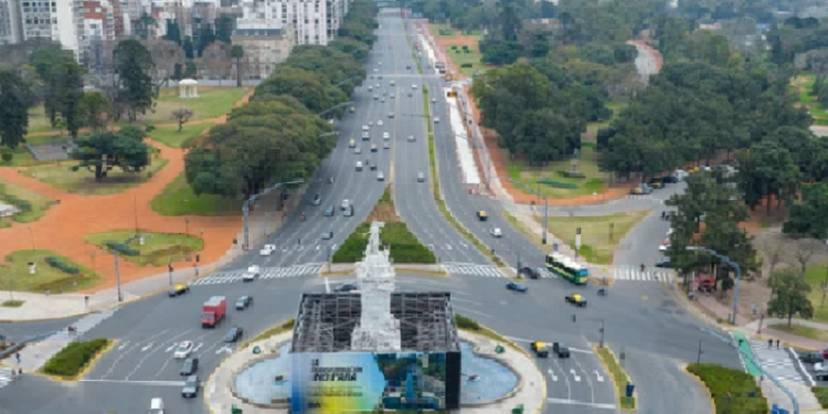 La restauración del Monumento de los Españoles de Buenos Aires
