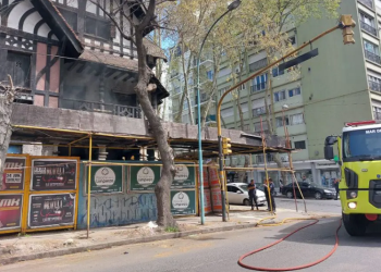 Sofocaron un incendio en un histórico chalet de Mar del Plata