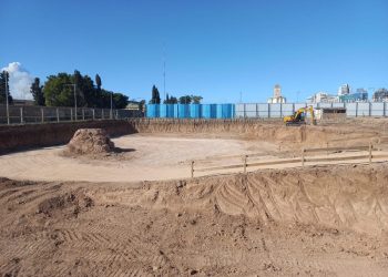 Fin del misterio: la estructura aflorada en obras de Puerto Norte fue un horno sin valor patrimonial