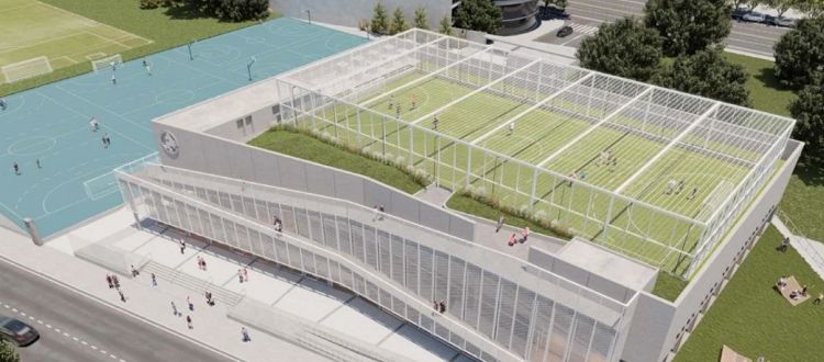 Empiezan las obras del campo de deportes del Nacional Buenos Aires