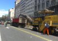 Comerciantes rechazan la construcción del Metrobus sobre las avenidas Alberdi y Directorio